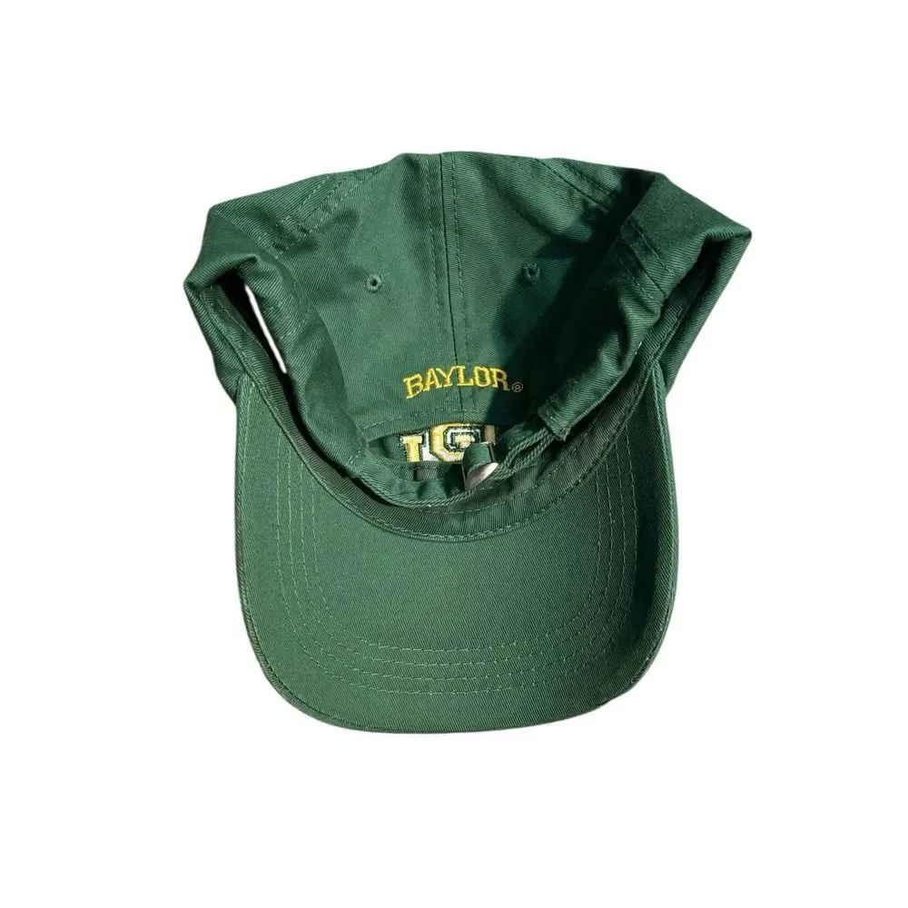 Baylor University Bears NCAA College Hat Cap Adjustable Embroidered Green